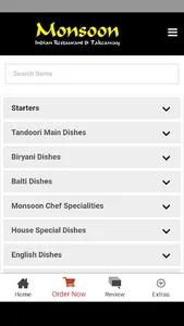 Monsoon Indian screenshot 1