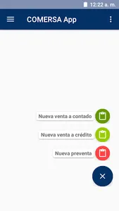 COMERSA App screenshot 1