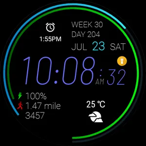 Futorum H1 Digital watch face screenshot 19