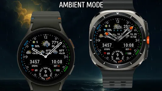 Weather watch face W3.5 screenshot 13