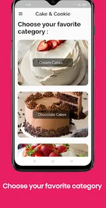 Cake & Cookie Recipes Offline screenshot 0