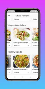 Easy Salad Recipes Offline screenshot 2