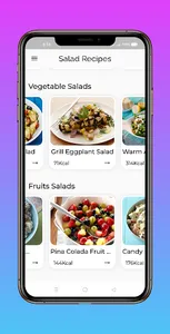 Easy Salad Recipes Offline screenshot 3
