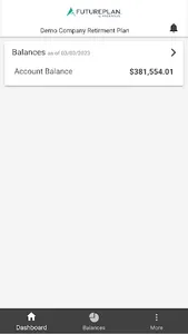 FuturePlan Retirement Tracker screenshot 1