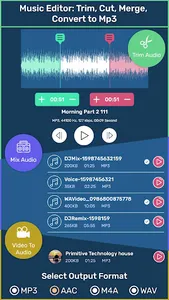 Music Editor: Trim, Cut, Merge screenshot 0