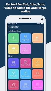 Music Editor: Trim, Cut, Merge screenshot 2