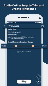 Music Editor: Trim, Cut, Merge screenshot 3