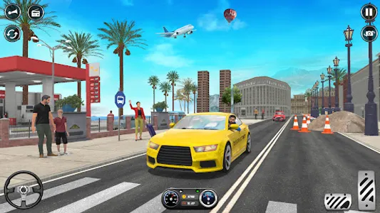 Taxi Driver 3D Driving Games screenshot 16