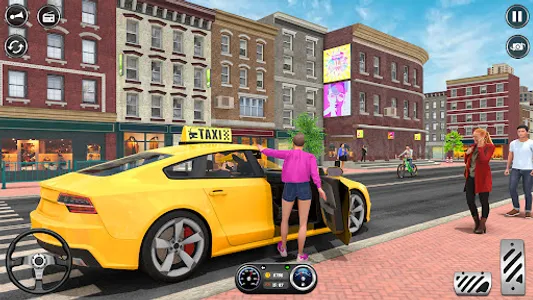 Taxi Driver 3D Driving Games screenshot 17