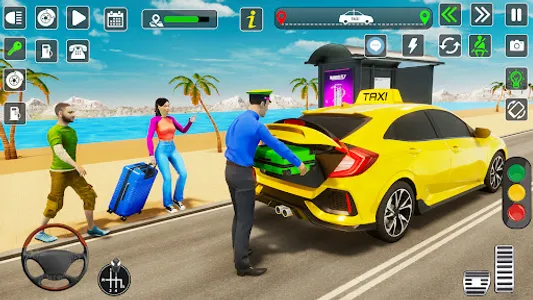 Taxi Driver 3D Driving Games screenshot 19