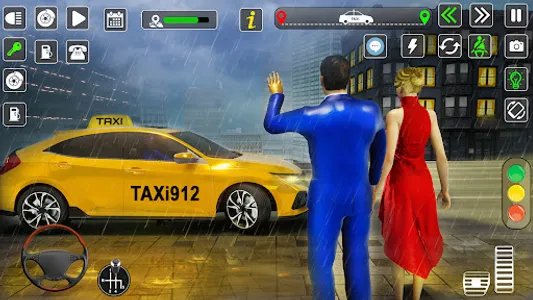 Taxi Driver 3D Driving Games screenshot 20