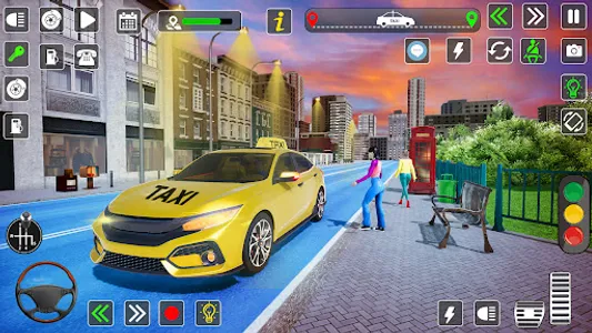 Taxi Driver 3D Driving Games screenshot 21
