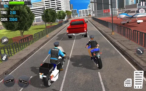 Police Moto Bike Chase Games screenshot 16