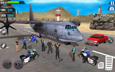 Police Moto Bike Chase Games screenshot 17