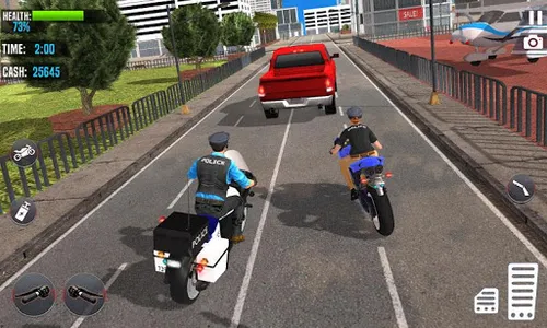 Police Moto Bike Chase Games screenshot 4