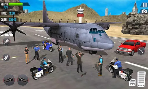 Police Moto Bike Chase Games screenshot 5