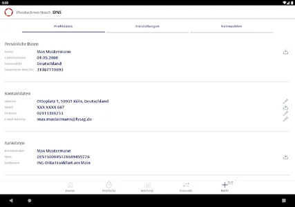 Flossbach von Storch ONE screenshot 14