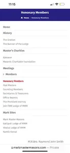FWB Lodge of MMM No.2031 screenshot 1