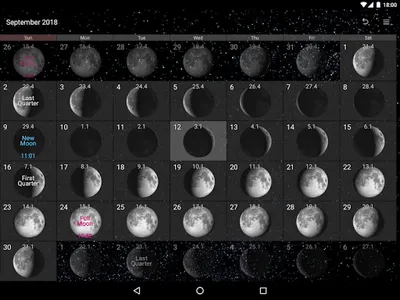 Simple Moon Phase Calendar screenshot 5