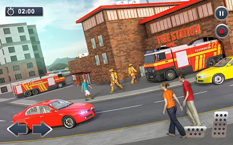 Firefighter Truck Driving Game screenshot 11