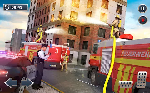 Firefighter Truck Driving Game screenshot 19