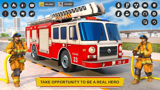 Firefighter Truck Driving Game screenshot 8