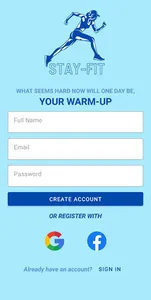 Stay Fit screenshot 1