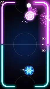 Neon Hockey screenshot 1