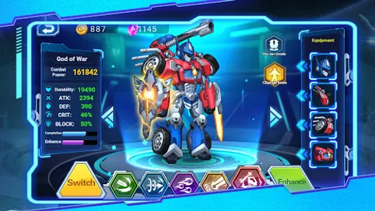 Mecha Storm: Robot Battle Game screenshot 8