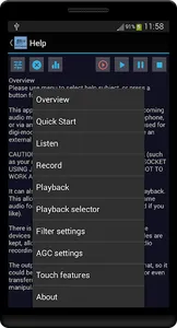 G0HYN RX Morse screenshot 3