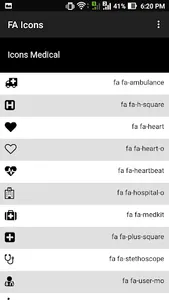 HTML Icons screenshot 3