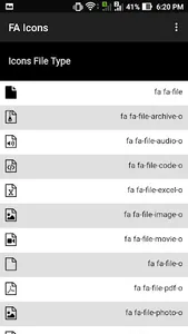 HTML Icons screenshot 4
