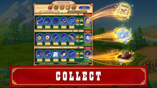 Jewels of the Wild West・Match3 screenshot 11