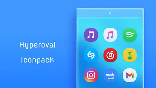 HYPEROVAL STONE - Icon Pack screenshot 1