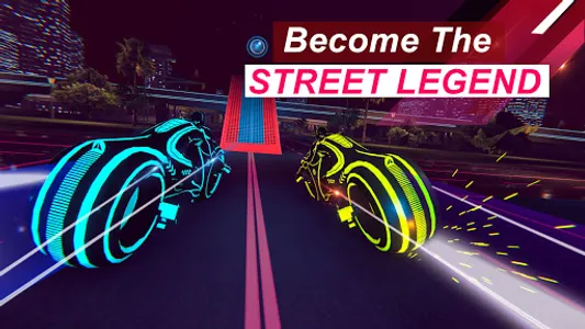 Light Bike Flying Stunts screenshot 5