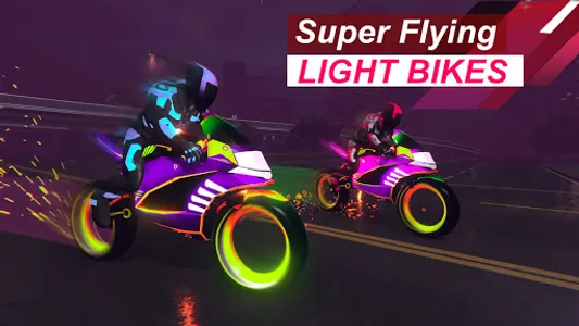 Light Bike Flying Stunts screenshot 7