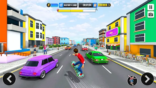 Skateboard Games: Car Games screenshot 12