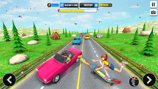 Skateboard Games: Car Games screenshot 8