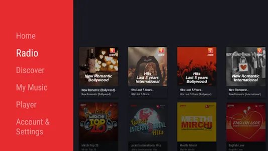 Gaana for Android TV screenshot 3