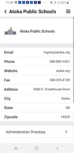Atoka Public Schools screenshot 2