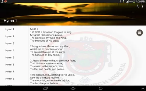 Methodist Hymn Book offline. screenshot 13