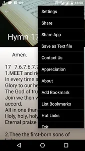 Methodist Hymn Book offline. screenshot 6