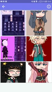 Gacha Club life Outfit ideas screenshot 1