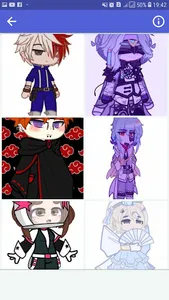 Gacha Club life Outfit ideas screenshot 3