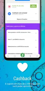 Ganhe de Volta - Cashback e Cu screenshot 2