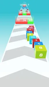 2048 Cube Runner : 3D Merge screenshot 0