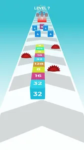 2048 Cube Runner : 3D Merge screenshot 1