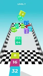 2048 Cube Runner : 3D Merge screenshot 2
