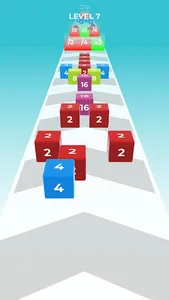 2048 Cube Runner : 3D Merge screenshot 3