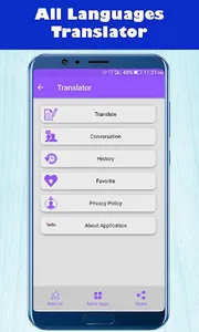 Languages Translator Free Voic screenshot 0